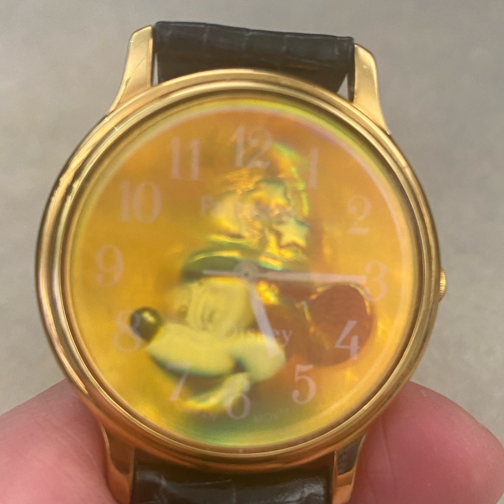 Mickey Mouse Watch with Hologram